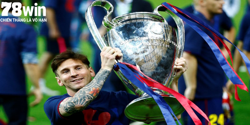 Messi trong màu áo CLB Barca